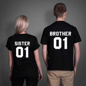 KOMPLET T-SHIRT SISTER / BROTHER