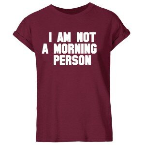 T-SHIRT MORNING PERSON