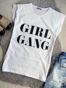 T-SHIRT GIRL GANG